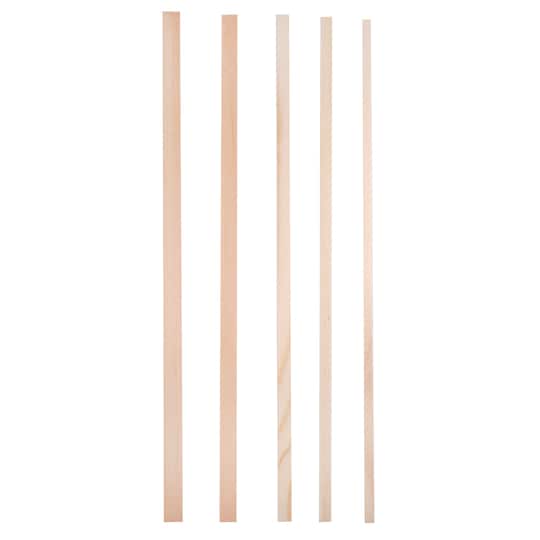 12 Packs: 8 ct. (96 total) 12&#x22; Wooden Square Dowels by Creatology&#x2122;